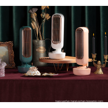 Wholesale Rechargeable Silent 3 Speed 2 in 1 standing air cooler fan portable humidification tower fan Mist Humidifier